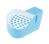 DRESSOOS Boîte à Litière Triangulaire pour Toilette Mini Plastique pour Petits Animaux Conception Antidérapante Et Facile à Nettoyer pour Rongeurs Et Nicheurs