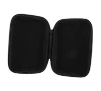 DRESSOOS Boîte de Rangement Cartes de Jeu Mini Portable EVA Étanche Poussière Compacte pour Cartes à Jouer et Bijoux Petite Boîte de Voyage Noir