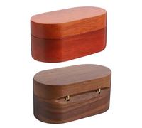 DRESSOOS Boîte De Rangement pour Médiators De Guitare Étui De Rangement pour Médiators De Guitare Boîte en Bois pour Médiators De Guitare Portable Et Légère Couleurs Assorties