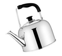 DRESSOOS Bouilloire Sifflante en Acier Inoxydable Épaisse de 6l, Grosse Capacité pour Eau Bouillante, pour Thé et Vin Chaud, Usage Domestique Sûr et Pratique