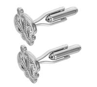 DRESSOOS Boutons De Manchette Couronne pour Hommes Boutons De Manchette Design Couronne