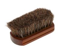 DRESSOOS Brosse à Barbe Poils De Cheval Avec Manche Brosse Multi-usage Pour Barbe Et Moustache Pour Nettoyage Coiffage Des Cheveux Et Chaussures