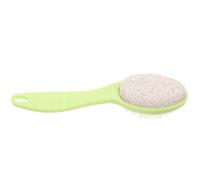 DRESSOOS Brosse Exfoliante Pieds pour Enlever les Callosités Double Face en Pierre Verte, Outil Multifonction et Adoucir la Peau des Mains Corps