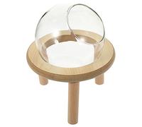 DRESSOOS Capsule Spatiale Nid De Couchage Habitats Transparents pour Hamster pour Hamster Salle De Bain Transparente pour Hamster Support De Bain pour Hamster Conteneur Piscine pour Le