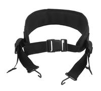 DRESSOOS Ceinture pour djembé réglable en nylon noir - Sangle de à percussion - Sangle de transport pour djembé - Sangle de épaisse