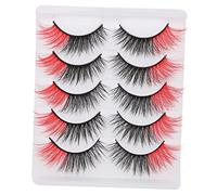 DRESSOOS Charmants Faux Cils 5 Paires De Faux Cils Daspect Naturel Légers Et Confortables Pour Les Amis