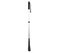 DRESSOOS Chausse-pied Réglable Noir en Aluminium et Pp, Outil Portable pour Porter des Chaussures à Domicile, Pratique et Confortable pour Personnes Âgées