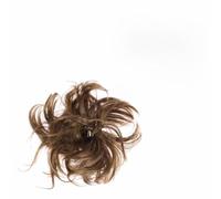 DRESSOOS Chignon D'extension Synthétique Or pour Femmes et Filles, Facile à Mettre, Lavable, Accessoire Cheveux pour Soirée et Rassemblement, Style Élégant et Accrocheur