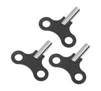 DRESSOOS Clé de Remontage Horloge 4,4 Mm Lot de 3 en Acier Inoxydable, Outil D'horlogerie pour Pendule Ancienne et Horloge Murale, Accessoire Pratique