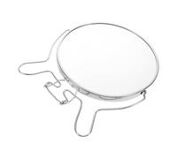 DRESSOOS Coiffeuse Compacte avec Miroir Rond Double Face Et Garniture en Fer Outil De Photographie