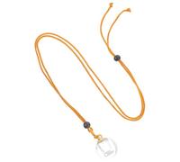 DRESSOOS Collier Accessoire Unique Portable et Élégant Bouteille en Verre Pendentif Fiole Creuse Étanche pour Femmes pour Voyage et Usage Quotidien