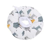 DRESSOOS Collier Conique Réglable pour Animaux De Compagnie en Coton Doux Style Élisabéthain pour Les Soins des Chats Robuste Et Confortable