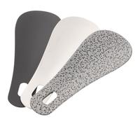 DRESSOOS Corne en Métal pour Chaussures 6 Pièces Poignée Ergonomique en Acier Inoxydable et Pp, Accessoire Pratique pour Faciliter le Chaussage Quotidien