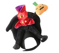 DRESSOOS Costume De Chien pour Halloween avec Éléments De Citrouille Vêtements De Cosplay Unique pour Animaux De Compagnie Confortable Et Respirant pour Fêtes