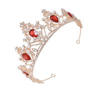 DRESSOOS Couronne De Mariage Rhinestone Pour Fête Photographie Et Événements Spéciaux