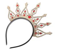 DRESSOOS Couronne De Strass Bandeau Accessoire De Cheveux De Mariage Couronne De Strass Vintage Pour Femmes