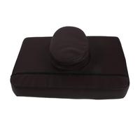 DRESSOOS Coussin Facial pour Table de Massage, Coussin de Spa pour Salons de beauté, Support de tête pour Matelas pour Utilisation sur Table de Massage et de Soins du Visage (Noir)