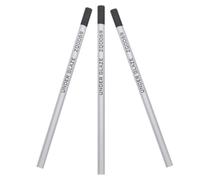 DRESSOOS Crayons sous Glaçure pour Poterie 3pcs, Crayons à Dessin Précis en Bois et Graphite, Couleurs Résistantes la Décoloration pour Esquisses sur Bisque et Créations en Céramique