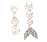 DRESSOOS Élégante épingle à cheveux en perles pour femmes pinces à cheveux pour filles pinces à perles accessoire de cheveux de mariée