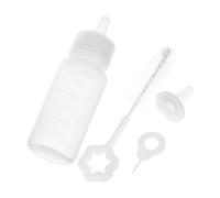 DRESSOOS Ensemble De Biberons pour Petits Animaux De Compagnie Biberon pour Chaton pour Animaux De Compagnie Nouveau-nés 60 ML Facile À Nettoyer Identifier