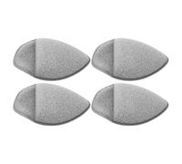 DRESSOOS Éponges Visage Lot de 4 Forme Goutte D'eau et Triangle en PU pour Nettoyage et Démaquillage Doux, Adaptées aux Peaux Sensibles