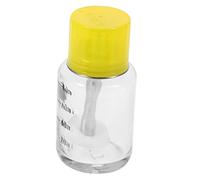 DRESSOOS Flacon Pompe Verre Épais Pour Dissolvant Vernis Distributeur Liquide Vide à Pression Bouteille Rechargeable Pratique Pour Maquillage Et Ongles