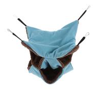 DRESSOOS Hamac Suspendu à Trois Couches pour Hamster Nid Chaud Et Confortable Lit De Sommeil pour Petits Rongeurs