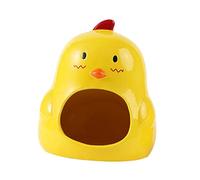 DRESSOOS Hamster House Céramique Forme De Poule pour Hamsters Refuge Adorable Et pour Petits Animaux pour Intérieur