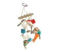 DRESSOOS Jouet à Mâcher Résistant pour Hamster Et Chinchilla Accessoire Suspendu Ficelle Délicate pour Soins Dentaires Jeux Amusants pour Petits Rongeurs Et Lapins