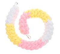 DRESSOOS Jouet Lapin Hamster Lapin à Mâcher Rat Chinchilla Accessoire Cage Animal Intérieur Écureuil Corde Escalade Suspendre Activité Physique