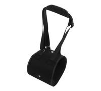 DRESSOOS Laisse pour Chien de Compagnie pour La Marche La Course Gilet Réfléchissant pour Chiens de Taille Moyenne Et Sangle Auxiliaire Réfléchissante Noire