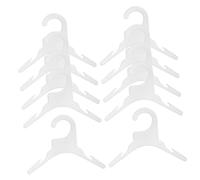 DRESSOOS Lot de 10 cintres pour Animaux de Compagnie cintres pour vêtements de Chien et Chat en Plastique légers et compacts pour Les Voyages