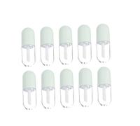 DRESSOOS Lot De 10 Mini Tubes Vides Pour Gloss À Lèvres Flacons Dhuile Compacts Pour Un Design Soigné