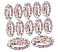 DRESSOOS Lot De 12 Breloques Décoratives 3D Pour Ongles, Breloques Pour Ongles En Acrylique, Breloques Jésus Pour Ongles, Breloques Pour Ongles, Décoration D'Ongles, Breloques Décoratives