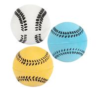 DRESSOOS Lot De 3 Balles À Mordre pour Chiots De Petite Taille pour Chiens pour Mâcheurs Agressifs Portables Robustes Et Faciles À Utiliser
