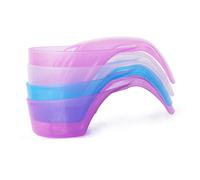 DRESSOOS Lot De 3 Bols De Trempage Pour Nail Art Plateau Pour Dissolvant De Gel Pour Manucure Adoucissant Pour Cuticules Pour Le Soin Des Mains Couleur Aléatoire