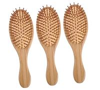 DRESSOOS Lot De 3 Peignes De Massage Du Cuir Chevelu Brosse À Cheveux À Dents Larges Brosse À Shampoing Brosse De Massage Du Cuir Chevelu Dents Rondes Et Lisses