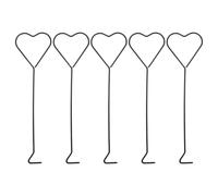 DRESSOOS Lot de 5 éteignoirs à mèche en Forme de cœur : Outil en Acier pour Bougies, éteignoir, Accessoire de Nettoyage, évite la suie, pour la Maison, Le Quotidien et la décoration de Mariage.