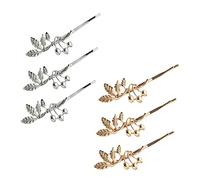 DRESSOOS Lot De 6 Barrettes À Cheveux En Forme De Fleur Pour Femme Idéales Pour Un Anniversaire Un Mariage Ou Une Fête