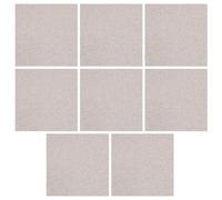 DRESSOOS Lot de 8 feuilles de mica de rechange pour four à micro-ondes - Couvercle de guide d'ondes résistant aux hautes températures (12 x 12 cm) - Plaque de mica isolante thermique