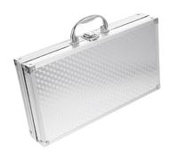 DRESSOOS Mallette Aluminium Rigide Portable avec Cadenas Boîte de Transport Outils Compacte et Résistante pour Hommes Cadre Alliage Durable Mallette de Rangement Multifonctionnelle