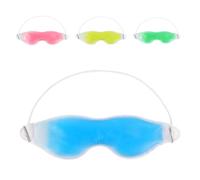 DRESSOOS Masque Soulager Bande 4pcs Réutilisable Élastique Gel Yeux Effet Rafraîchissant Fatigue pour à Domicile en Voyage
