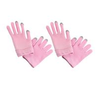 DRESSOOS Moufles Hydratants en Gel pour Mains Sèches Écran Tactile, 2 Paires, Coton et Tissu Élastique, pour Soins de Nuit et Ménage