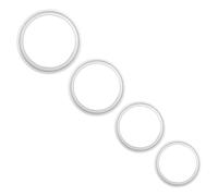 DRESSOOS Moules en Silicone Lot de 4 Facile à Utiliser et Pratique pour Bracelets DIY Fabrication Artisanale de Bijoux à Domicile