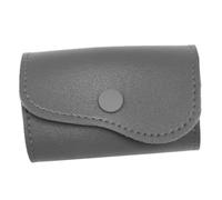 DRESSOOS Organisateur De Pièces Poignée Pour Les Ongles Dissolvant Hommes Tondeuse Artisanat Pinces à Sourcils Constructeur Verser Cortauñas Trousse Pouvoir Carbure Dark Grey Pvc Épaissi