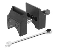 DRESSOOS Outils De Réparation Automobile Outils De Séparation De Jambe De Suspension Épandeur De Moyeu Facile à Utiliser Écarteur De Jambe De Force Écarteur De Jambe Universel Acier Black