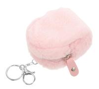 DRESSOOS Paquet à Main Style Frais et en Peluche pour Fille avec Porte-clés, Mini Taille Portable pour Petites Filles et Accessoires Quotidiens
