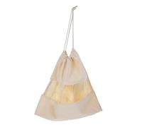 DRESSOOS Paquet de Rangement à Cordon pour Sèche-Cheveux 1 Pièce Tissu Pelucheux Anti-Poussière Multi-Usages Pratique pour Voyage Cordon de Serrage