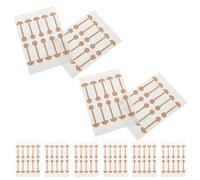 DRESSOOS Patchs de Correction Nasale Élastiques 10pcs en Tissu Doux pour Remodelage Confortable du Nez et Correction Prolongée, pour Usage Quotidien