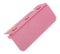 DRESSOOS peigne à cheveux droit brush curly hair frizzy hair curls charms peignes comb accessoire de en fer plat redresser le fer plat avec fibre de carbone Rosy